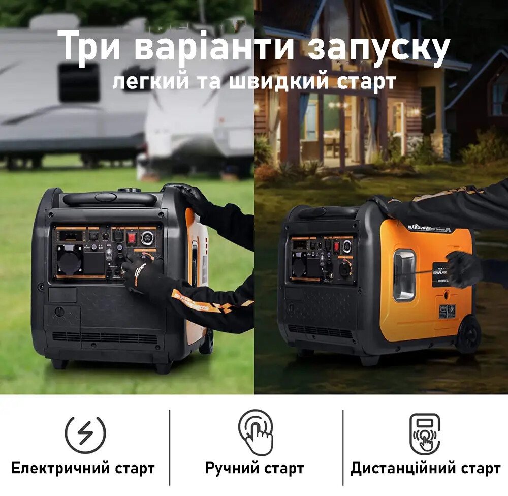Інверторний генератор Maxpeedingrods MXR5500 — фото 8