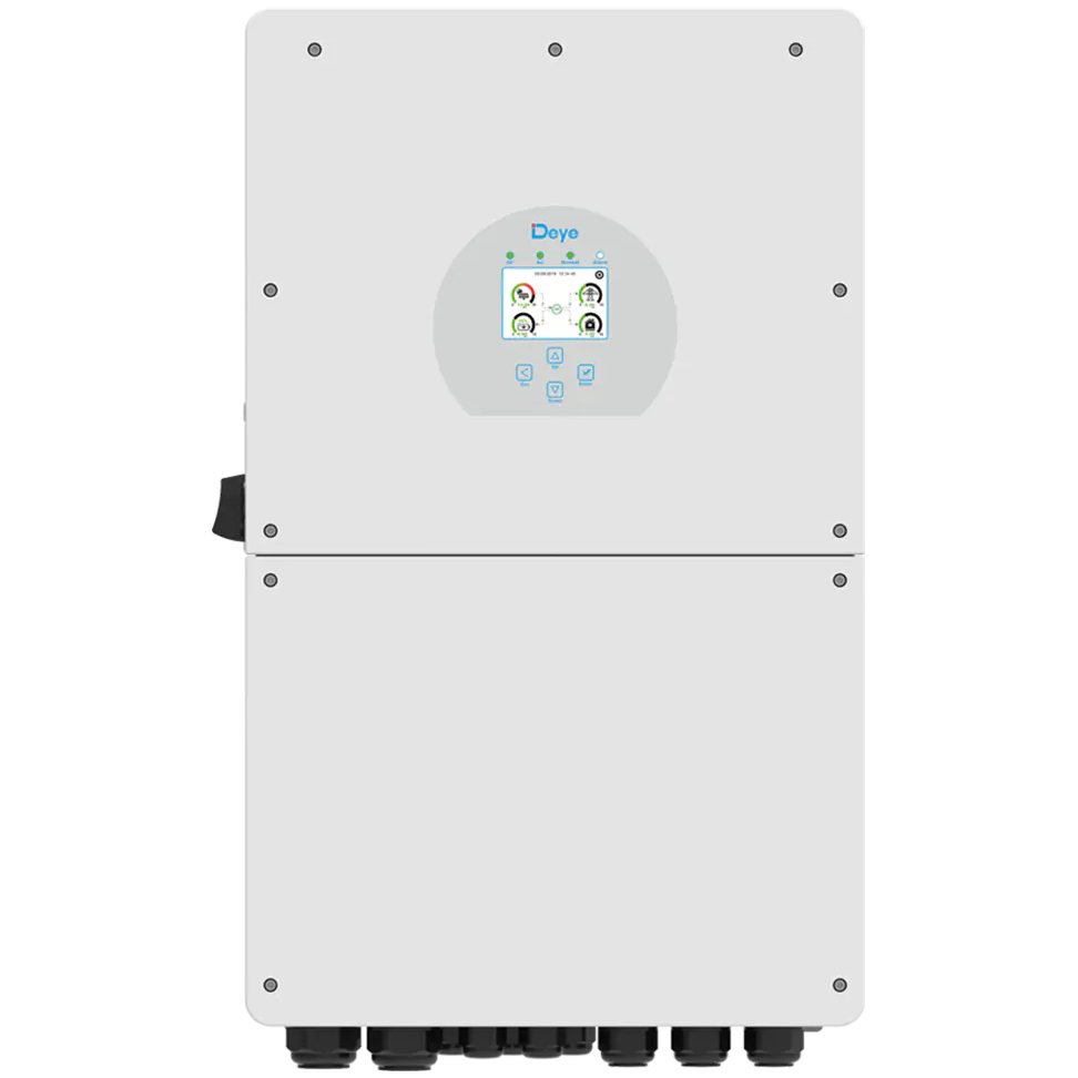 Гібридний інвертор Deye SUN-16K-SG01LP1-EU, 48 В, 16000 Вт, 1 фаза (безперебійник, UPS, ДБЖ)