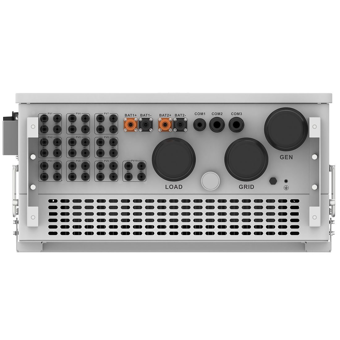 Гібридний інвертор Deye SUN-125K-SG02HP3-EU-GM10, HV, 160-1000В, AC-125 кВт, PV-250 кВт, 3 фази (високовольтний безперебійник, UPS, ДБЖ) — фото 5