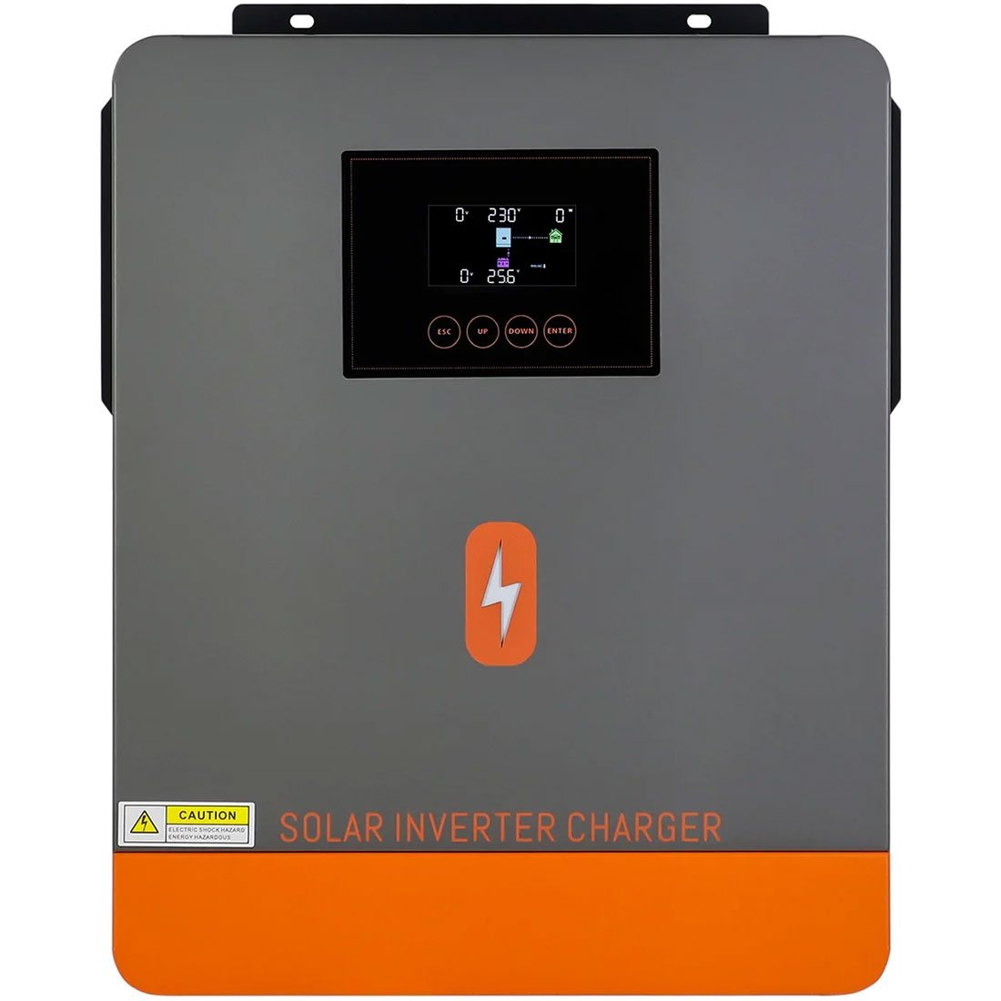 Гібридний інвертор Powmr POW-HVM6.5K-48V-E, 48 В, 6500 Вт (безперебійник, UPS, ДБЖ)