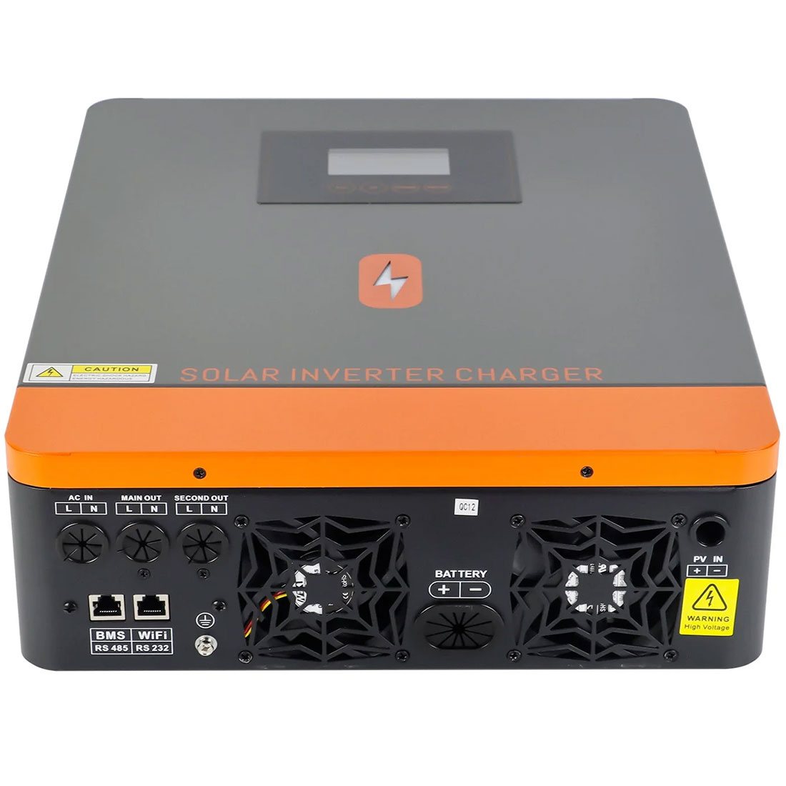 Гібридний інвертор Powmr POW-HVM6.5K-48V-E, 48 В, 6500 Вт (безперебійник, UPS, ДБЖ) — фото 5