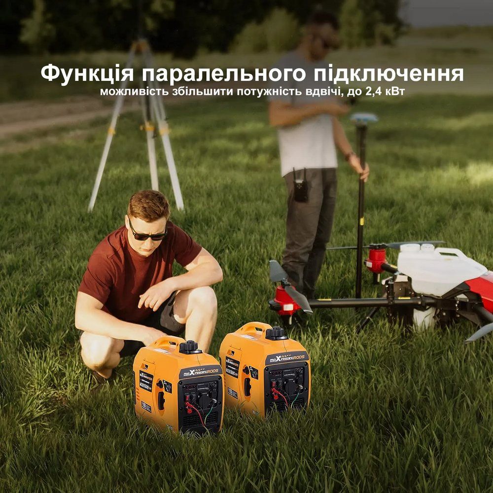 Інверторний генератор Maxpeedingrods MXR1500 — фото 8