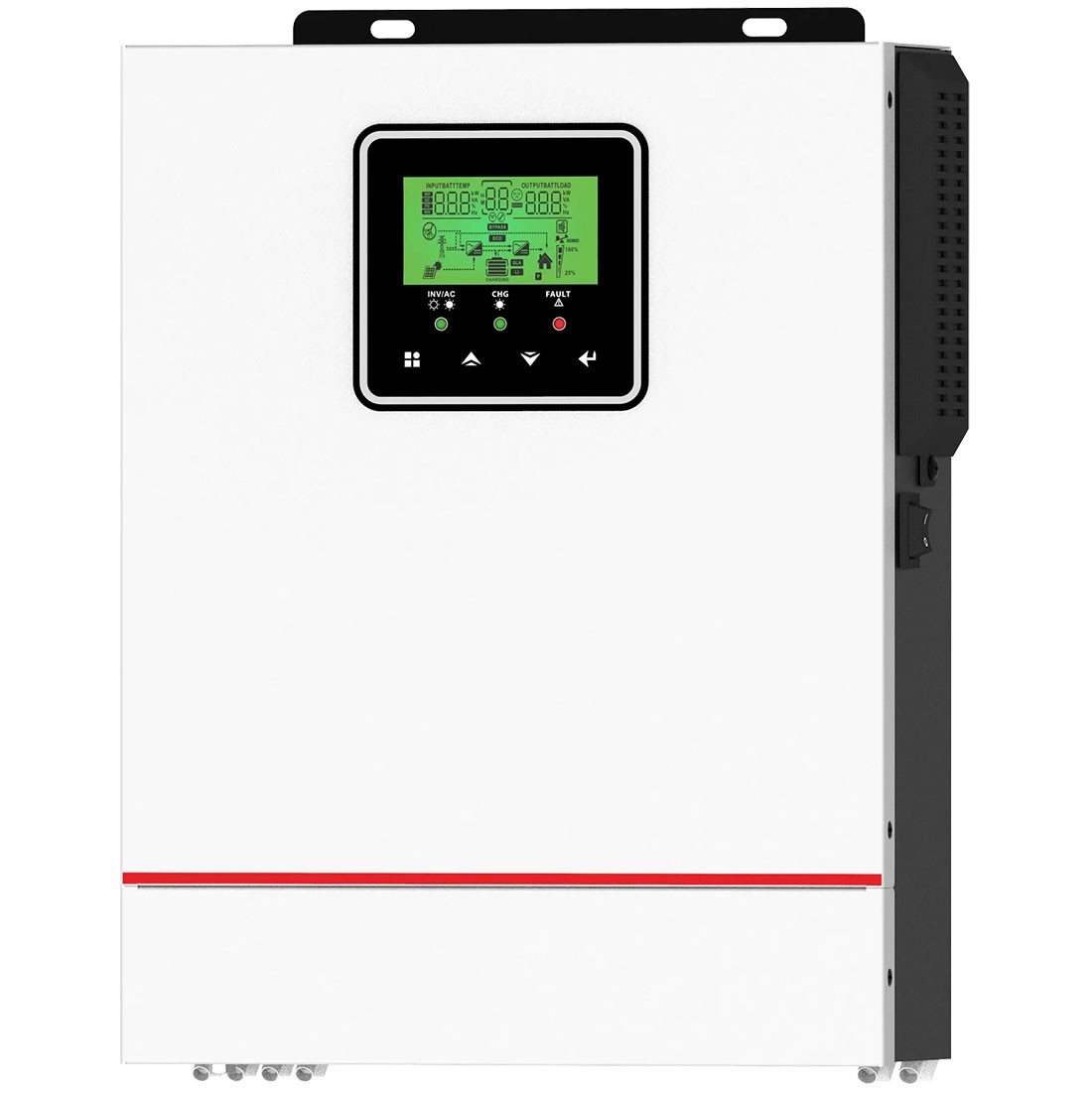 Гібридний інвертор Daxtromn AOH-1KW, 12 В, 40 А, 1000 Вт (безперебійник, UPS, ДБЖ) — загальний вигляд