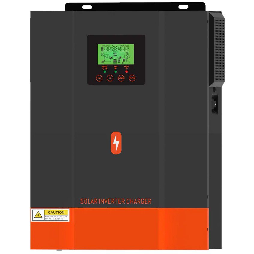 Гібридний інвертор POWMR Solar 3200W POW-HVM3.2H-24V, 24 В, 3000 Вт (безперебійник, UPS, ДБЖ) — фото 2
