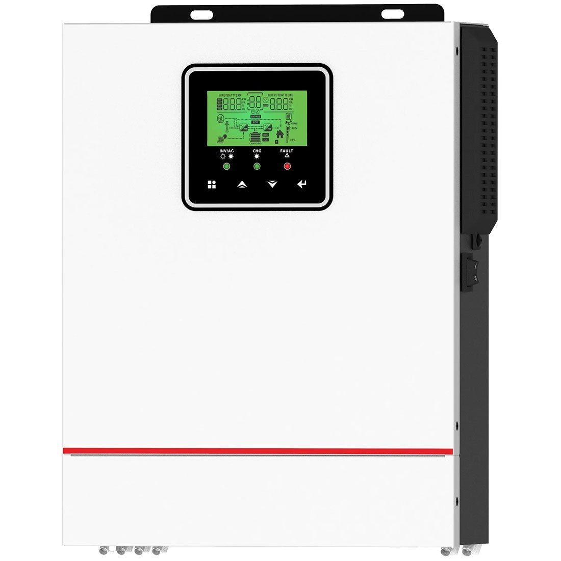Гібридний інвертор Daxtromn AOH-1.5KW, 24 В, 40 А, 1500 Вт (безперебійник, UPS, ДБЖ) — фото 2