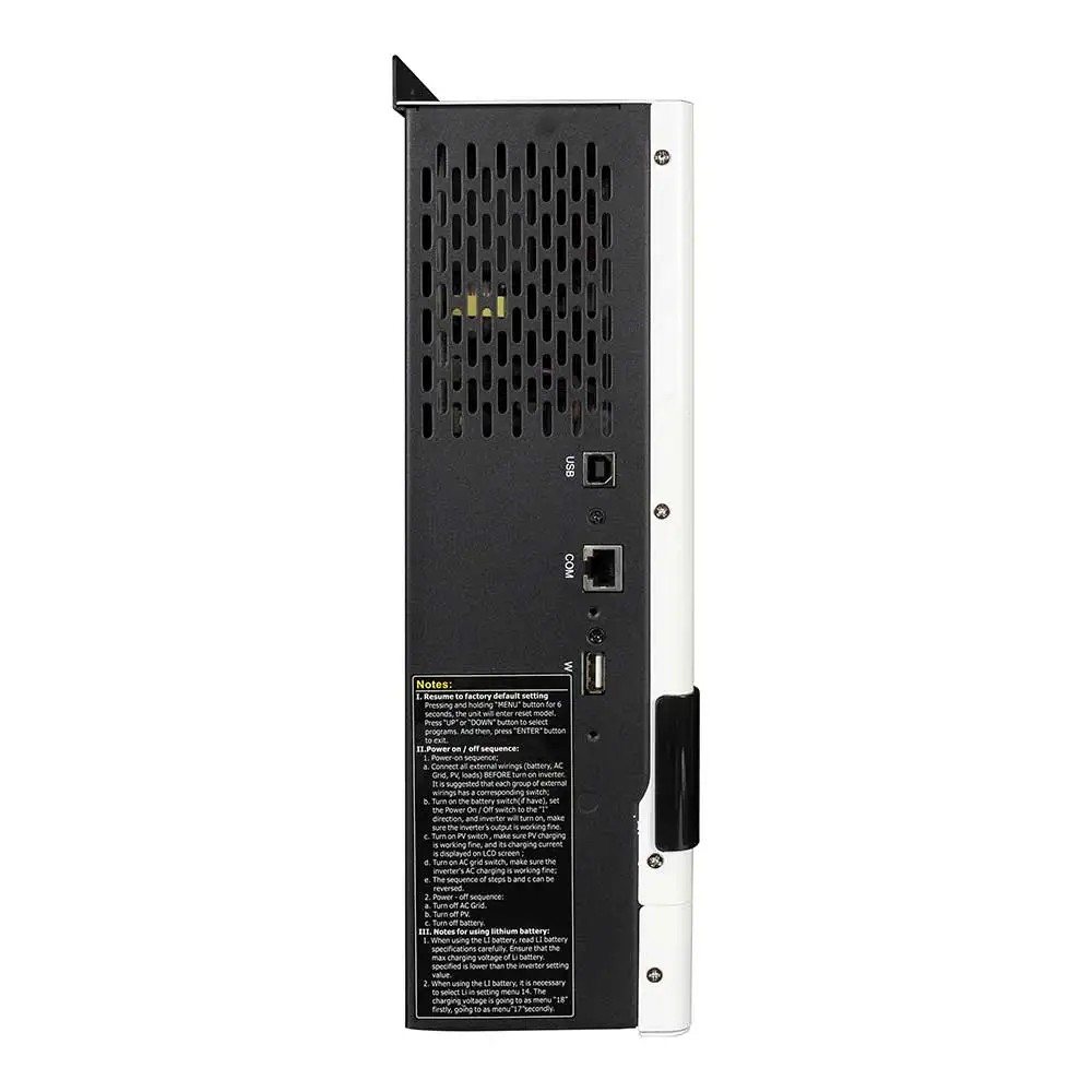 Гібридний інвертор Must PV18-1512VPM II, 12 В, 1500 Вт (безперебійник, UPS, ДБЖ) — фото 2