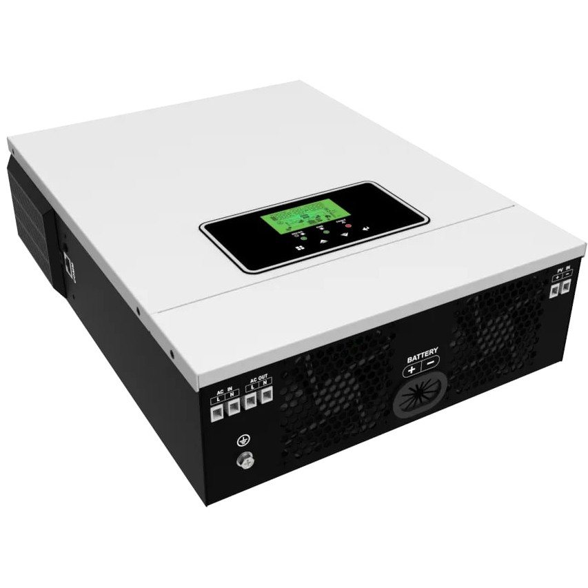 Гібридний інвертор Daxtromn AOH-3.2KVA, 24 В, 60 А, 3000 Вт (безперебійник, UPS, ДБЖ) — фото 2