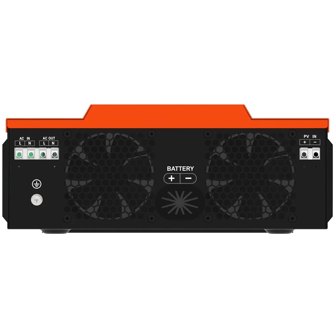 Гібридний інвертор Powmr Solar 3200W POW-HVM3.2H-24V-N, 24 В, 3000 Вт (безперебійник, UPS, ДБЖ) — фото 5