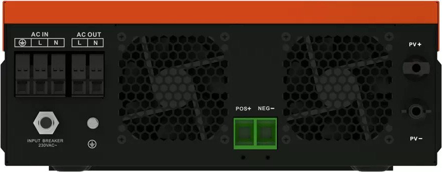 Гібридний інвертор Powmr POW-HVM4.2M-24V, 24 В, 4200 Вт (безперебійник, UPS, ДБЖ) — фото 3