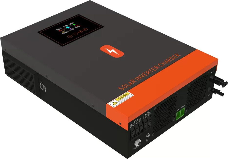 Гібридний інвертор Powmr POW-HVM4.2M-24V, 24 В, 4200 Вт (безперебійник, UPS, ДБЖ) — фото 4