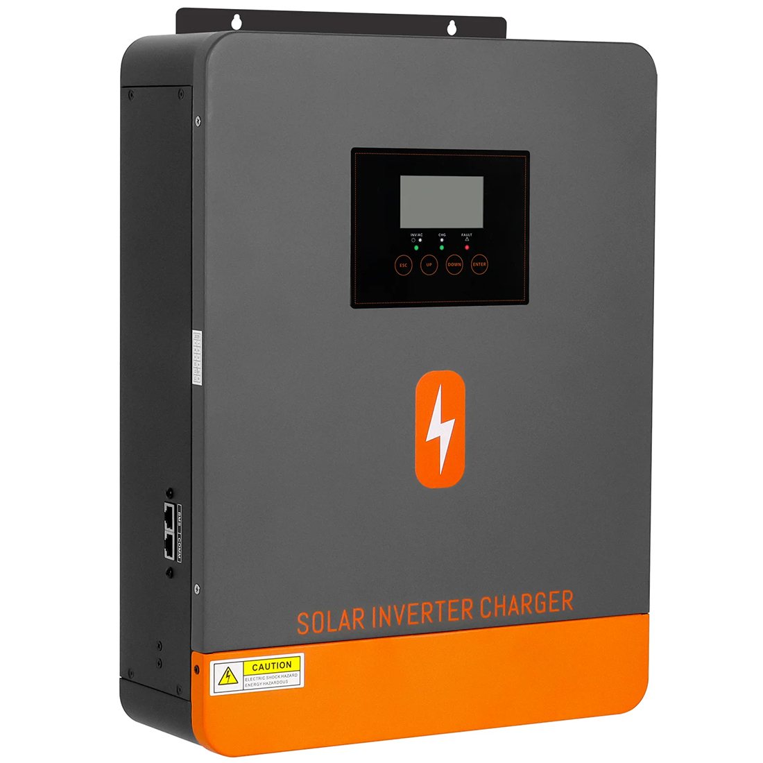 Гібридний інвертор Powmr Solar 4200W POW-HVM4.2K-24V-E, 24 В, 4200 Вт (безперебійник, UPS, ДБЖ) — фото 2