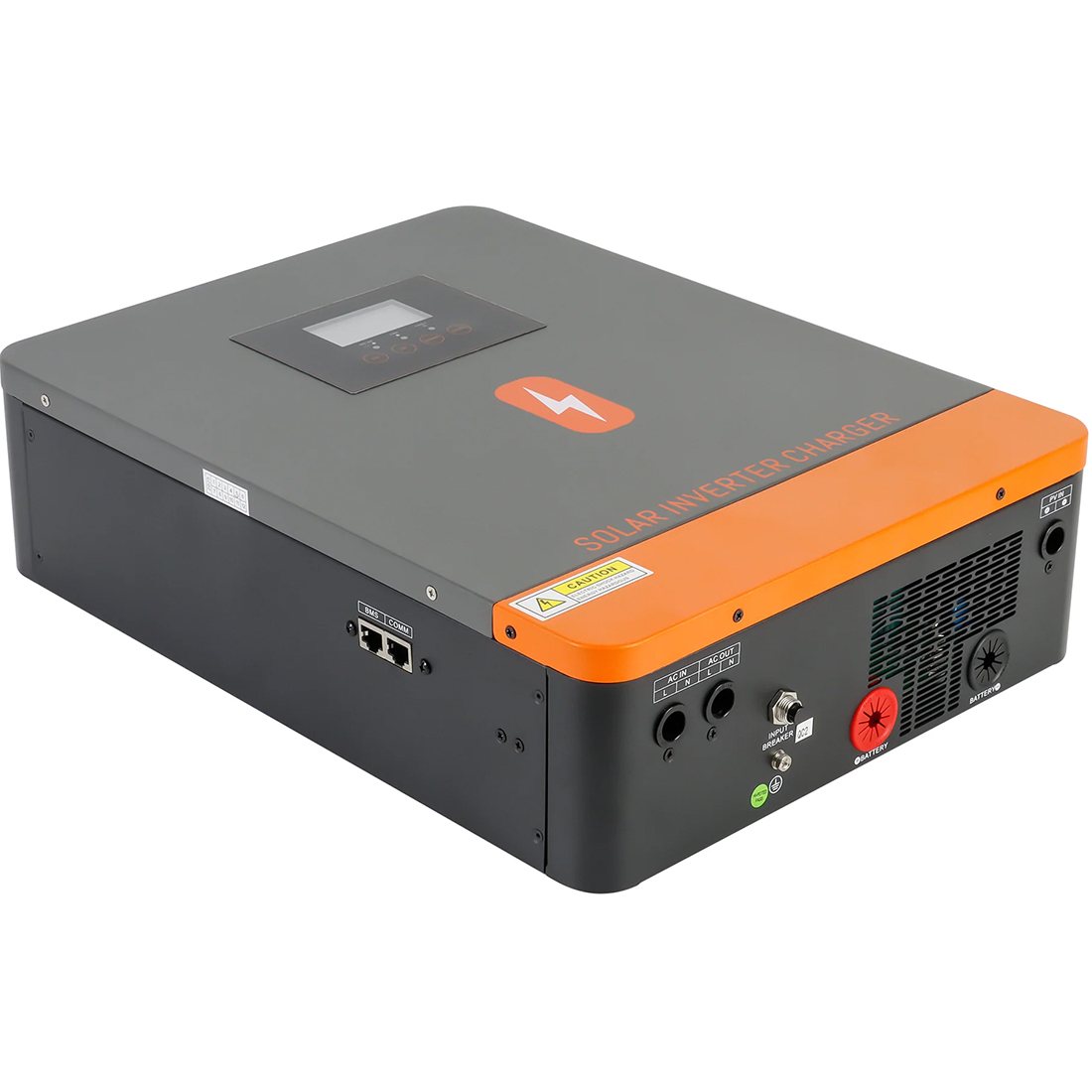 Гібридний інвертор Powmr Solar 4200W POW-HVM4.2K-24V-E, 24 В, 4200 Вт (безперебійник, UPS, ДБЖ) — фото 4