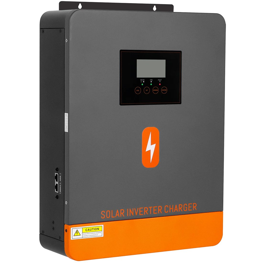 Гібридний інвертор Powmr Solar 4200W POW-HVM4.2K-24V-D, 24В-4200Вт / 12В-2300Вт (безперебійник, UPS, ДБЖ) — фото 2