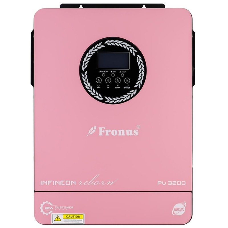 Гібридний інвертор Powmr Fronus SP-3200-24V, 24 В, 3000 Вт (безперебійник, UPS, ДБЖ) — фото 2