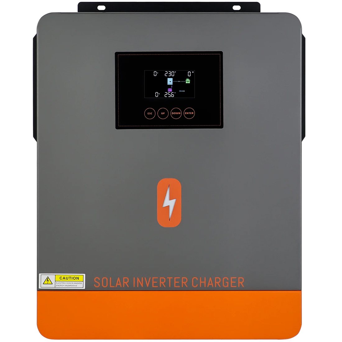 Гібридний інвертор Powmr Solar 6200W POW-HVM6.2M-48V-E, 48 В, 6200 Вт (безперебійник, UPS, ДБЖ)