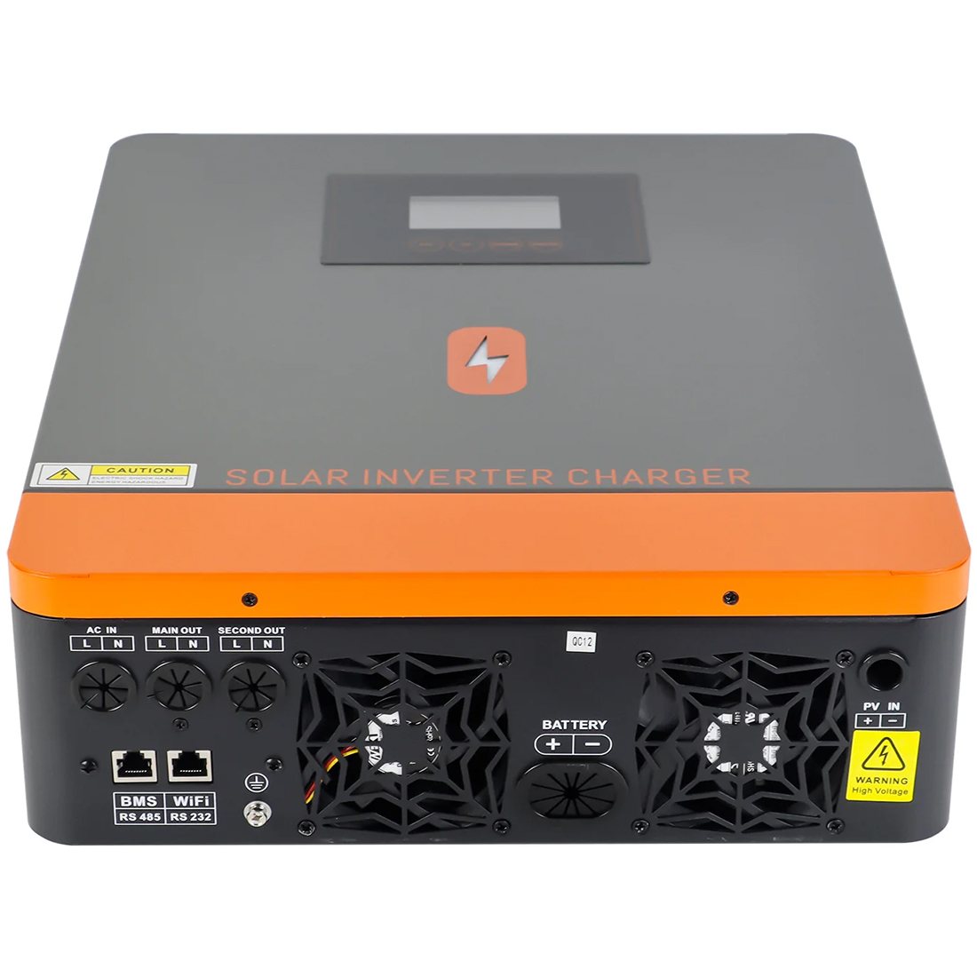 Гібридний інвертор Powmr Solar 6200W POW-HVM6.2M-48V-E, 48 В, 6200 Вт (безперебійник, UPS, ДБЖ) — фото 5