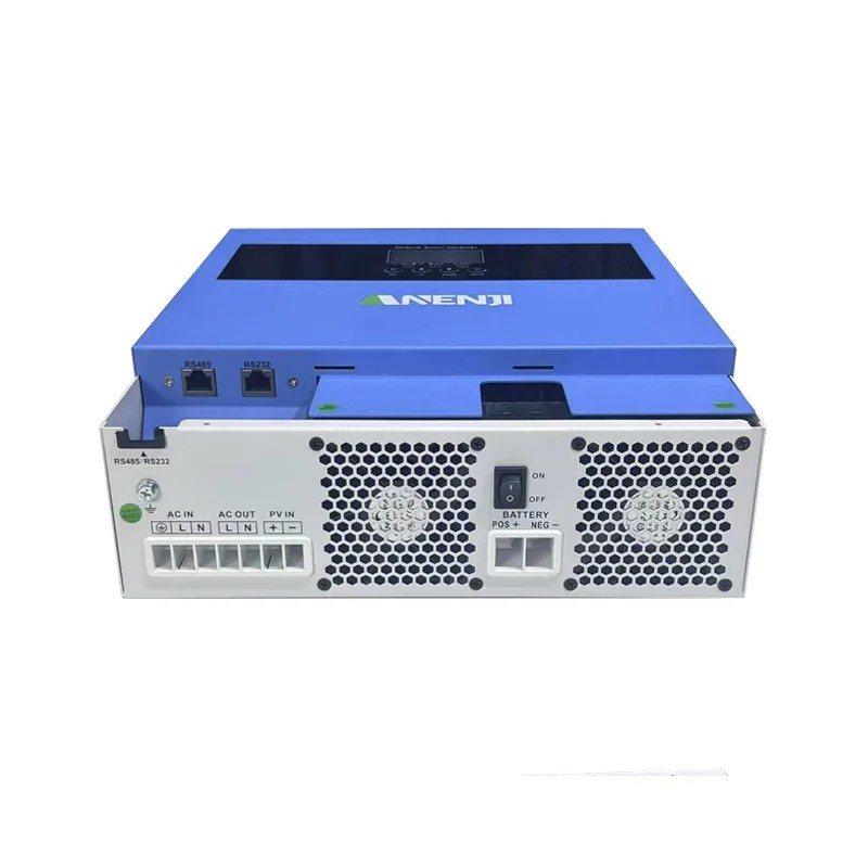 Гібридний інвертор Anenji ANJ-4000-24V, 24 В, 4000 Вт (Wi-Fi, безперебійник, UPS, ДБЖ) — фото 2