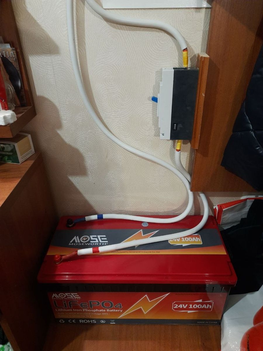 Гібридний інвертор Anenji ANJ-4000-24V, 24 В, 4000 Вт (Wi-Fi, безперебійник, UPS, ДБЖ) — фото 8