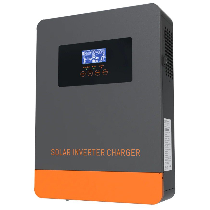 Гібридний інвертор POWMR Solar 3000W POW-HVM3.0KW-24V, 24 В, 3000 Вт (безперебійник, UPS, ДБЖ) — фото 2