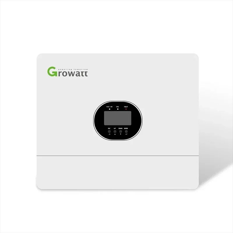 Гібридний інвертор Growatt SPF 6000 ES Plus, 48 В, 6000 Вт, 100 А (безперебійник, UPS, ДБЖ) — фото 2