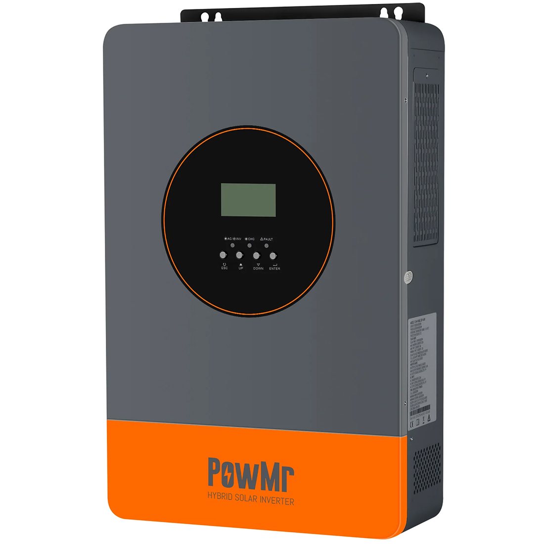 Гібридний інвертор Powmr Solar 6200W POW-HVM6.2KP, 48 В, 6200 Вт (безперебійник, UPS, ДБЖ) — фото 3