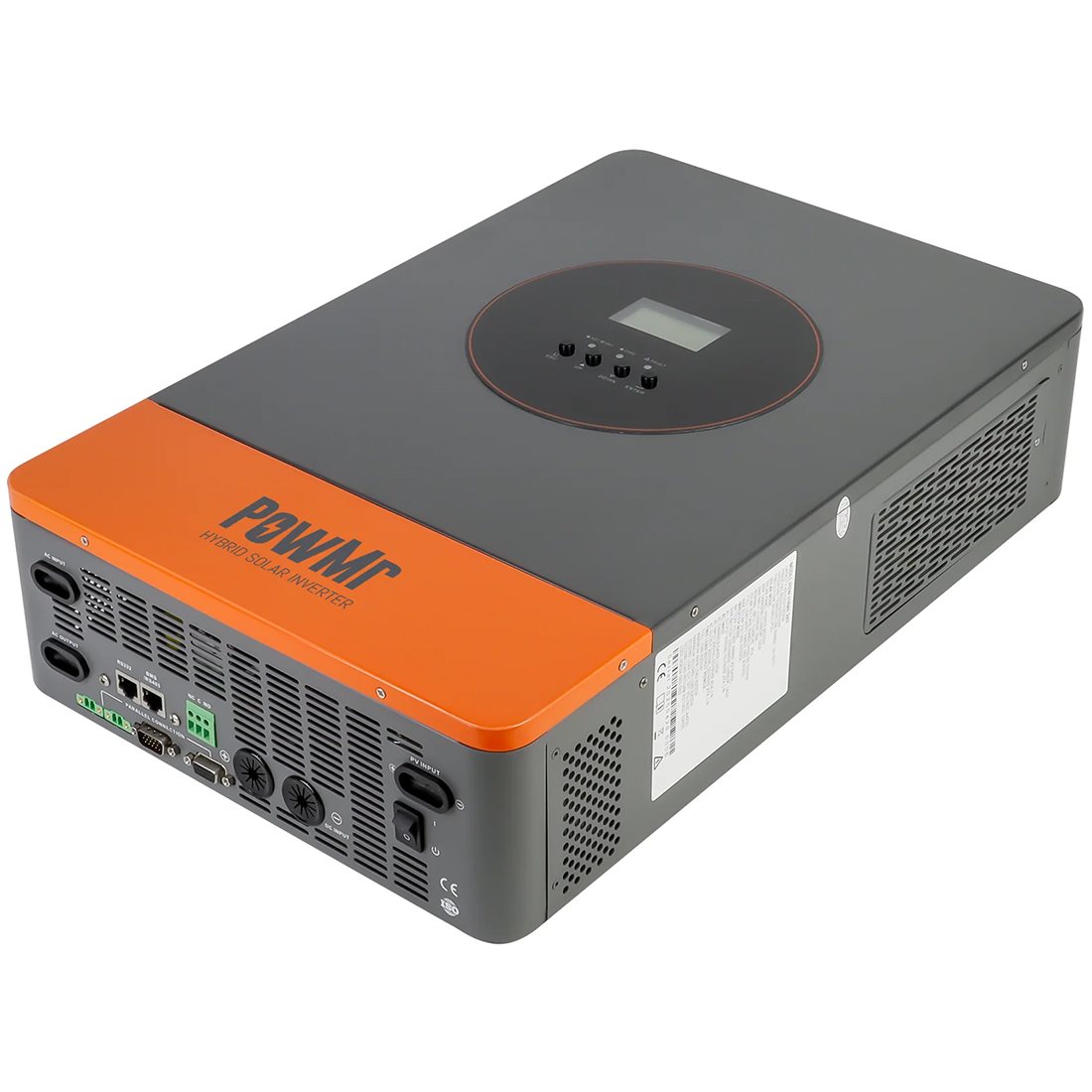 Гібридний інвертор Powmr Solar 6200W POW-HVM6.2KP, 48 В, 6200 Вт (безперебійник, UPS, ДБЖ) — фото 4