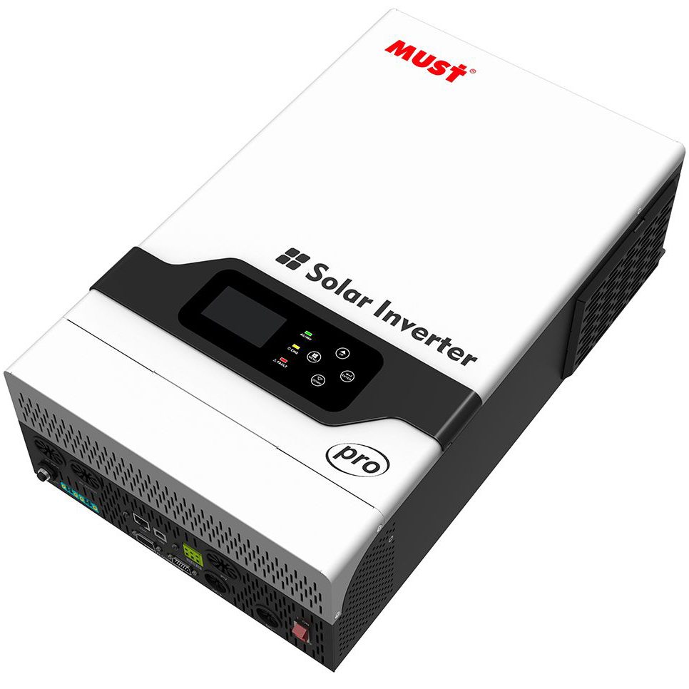 Гібридний інвертор Must PV18-4024 PRO II, 24 В, 100 А, 4000 Вт (безперебійник, UPS, ДБЖ) — фото 3