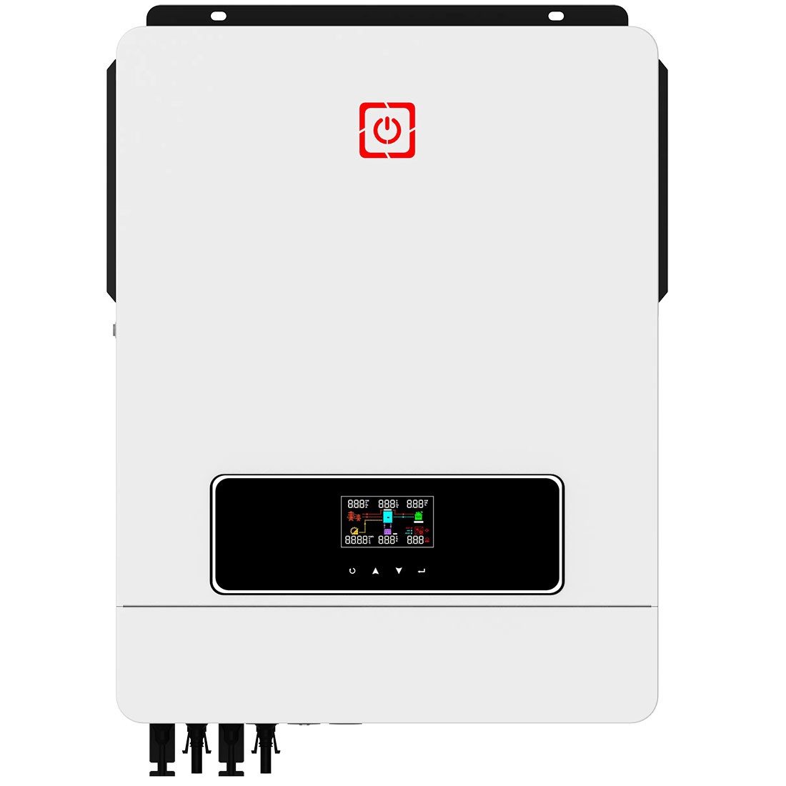 Гібридний інвертор Daxtromn AGH-8.2KW, 48 В, 140 А, 8200 Вт (безперебійник, UPS, ДБЖ) — загальний вигляд