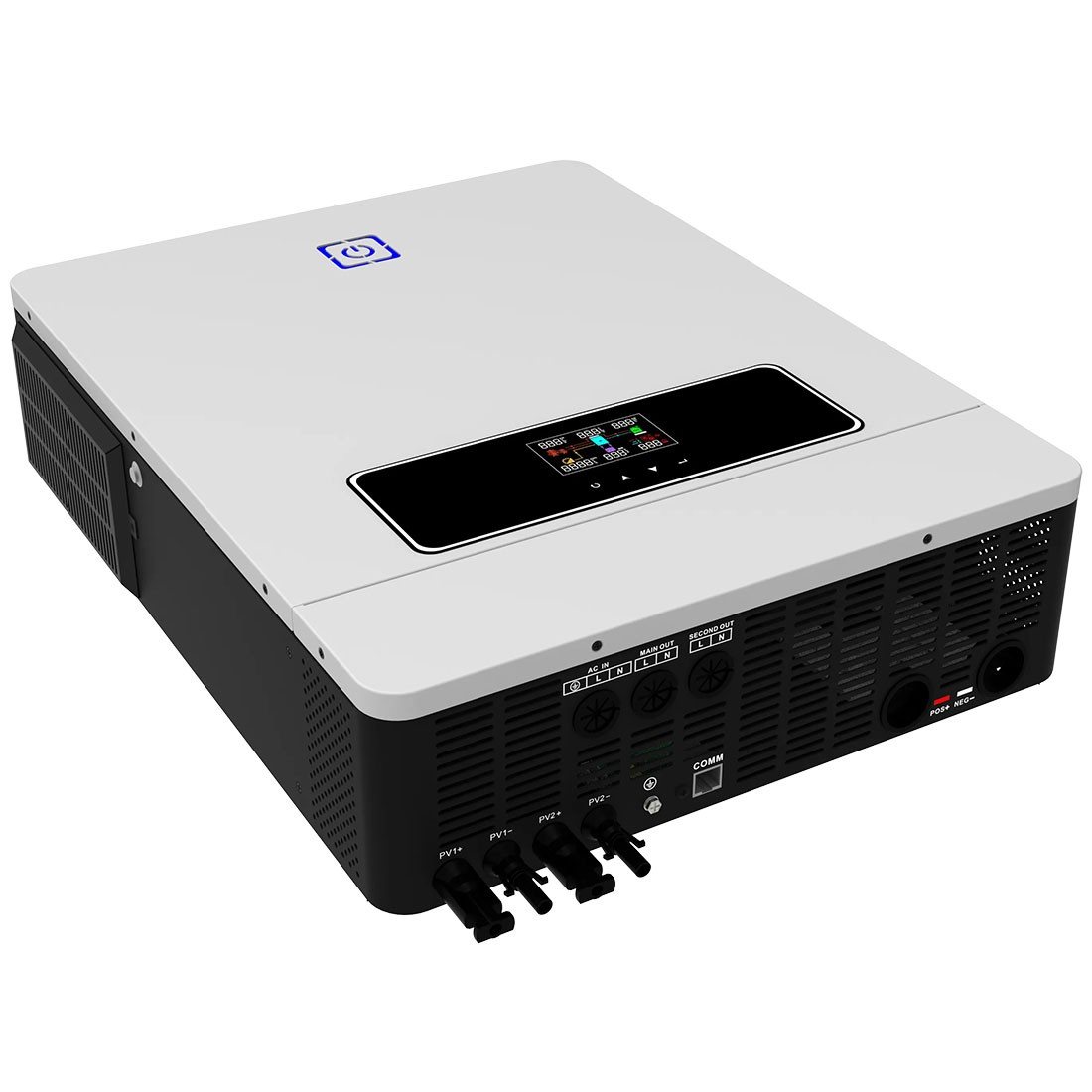 Гібридний інвертор Daxtromn AGH-8.2KW, 48 В, 140 А, 8200 Вт (безперебійник, UPS, ДБЖ) — фото 3