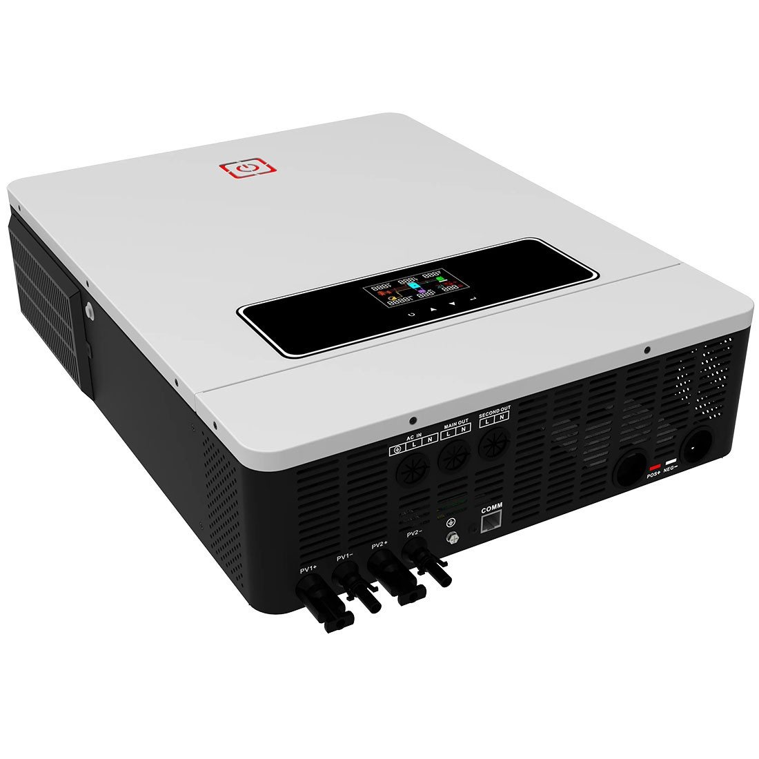 Гібридний інвертор Daxtromn AGH-8.2KW, 48 В, 140 А, 8200 Вт (безперебійник, UPS, ДБЖ) — фото 5