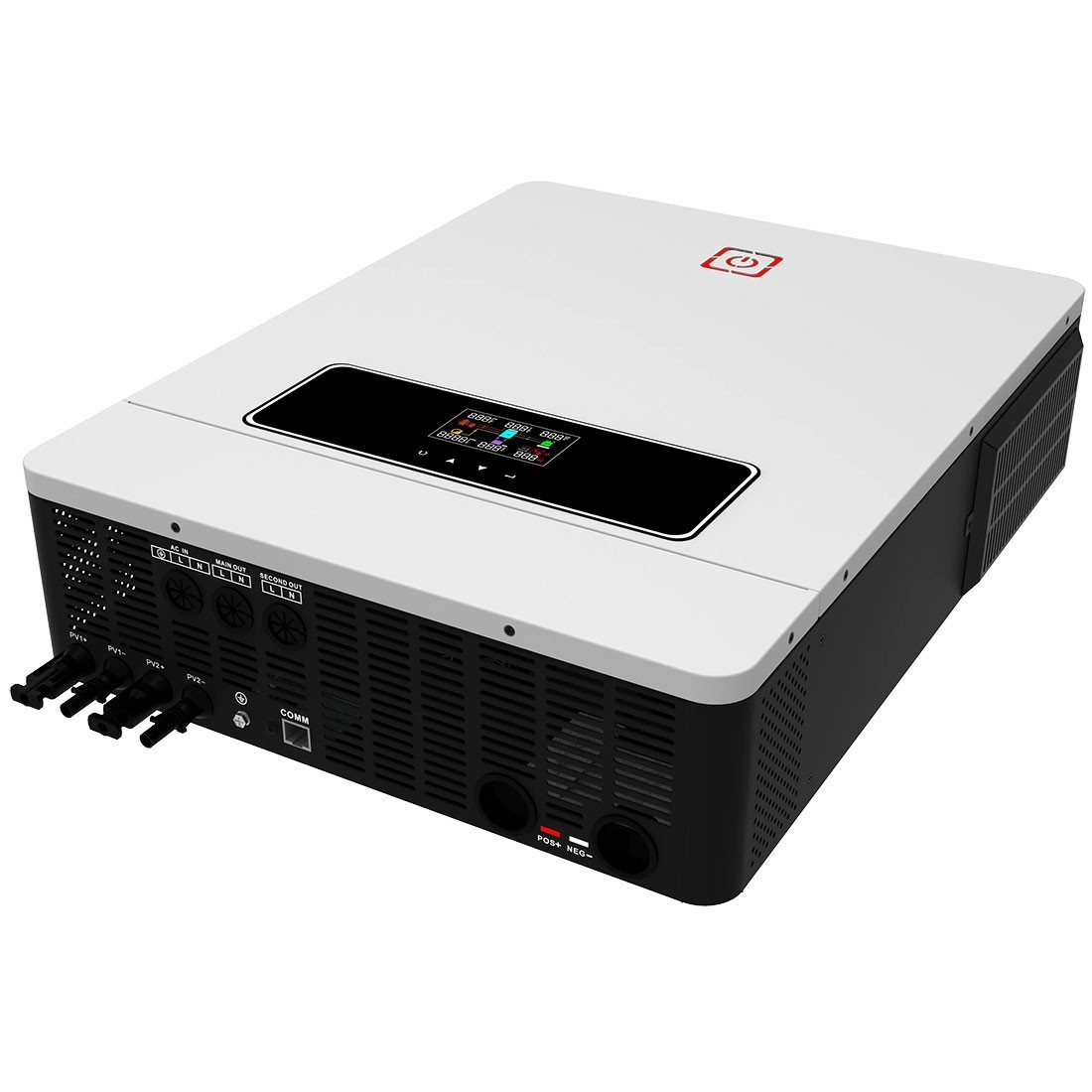 Гібридний інвертор Daxtromn AGH-8.2KW, 48 В, 140 А, 8200 Вт (безперебійник, UPS, ДБЖ) — фото 6