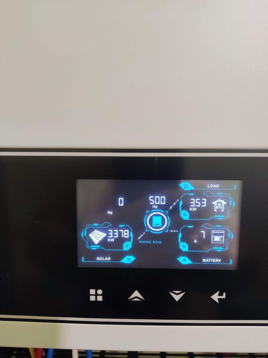 Гібридний інвертор Daxtromn AGH-8.2KW, 48 В, 140 А, 8200 Вт (безперебійник, UPS, ДБЖ) — фото 7