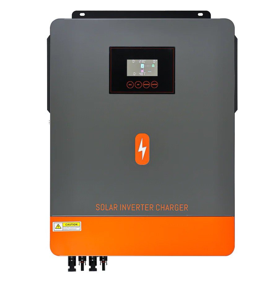 Гібридний інвертор Powmr Solar 8200W POW-HVM8.2M-48V, 48 В, 8200 Вт (безперебійник, UPS, ДБЖ) — загальний вигляд