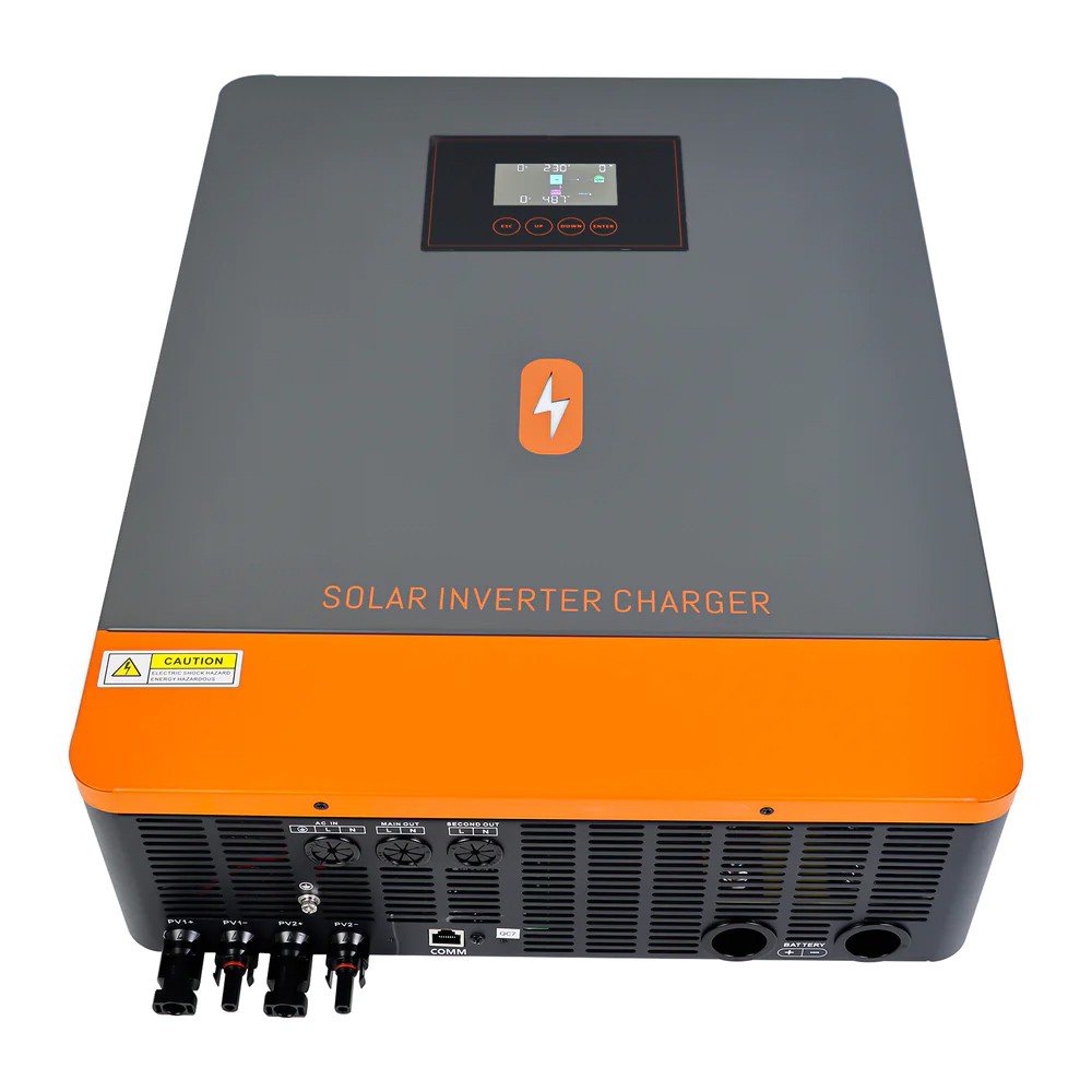 Гібридний інвертор Powmr Solar 8200W POW-HVM8.2M-48V, 48 В, 8200 Вт (безперебійник, UPS, ДБЖ) — фото 3