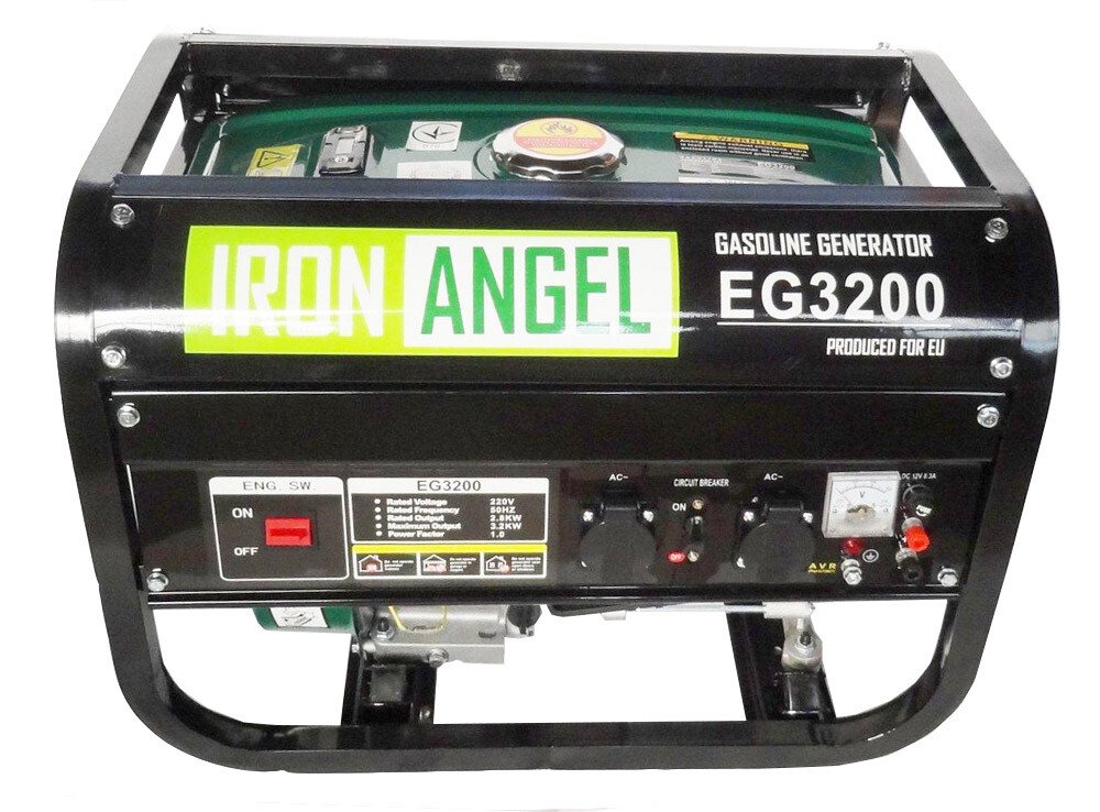 Бензиновий генератор IRON ANGEL EG3200 — фото 3