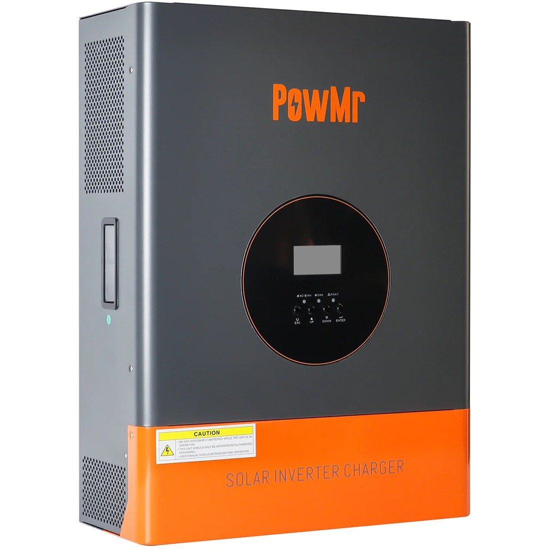 Гібридний інвертор Powmr POW-RELAB-10KE NEW 2024, 48 В, 10000 Вт (низькочастотний інвертор, безперебійник, UPS, ДБЖ) — фото 4