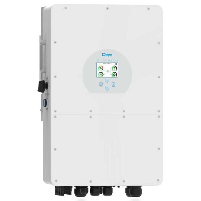 Гібридний інвертор Deye SUN-25K-SG01HP3-EU-AM2, HV, 160-700В, AC-25 кВт, PV-26 кВт, 3 фази (високовольтний безперебійник, UPS, ДБЖ) — фото 2