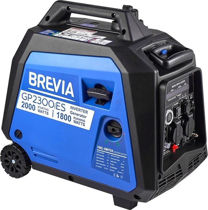 Генератор інверторний бензиновий BREVIA GP2300iES, з автозапуском