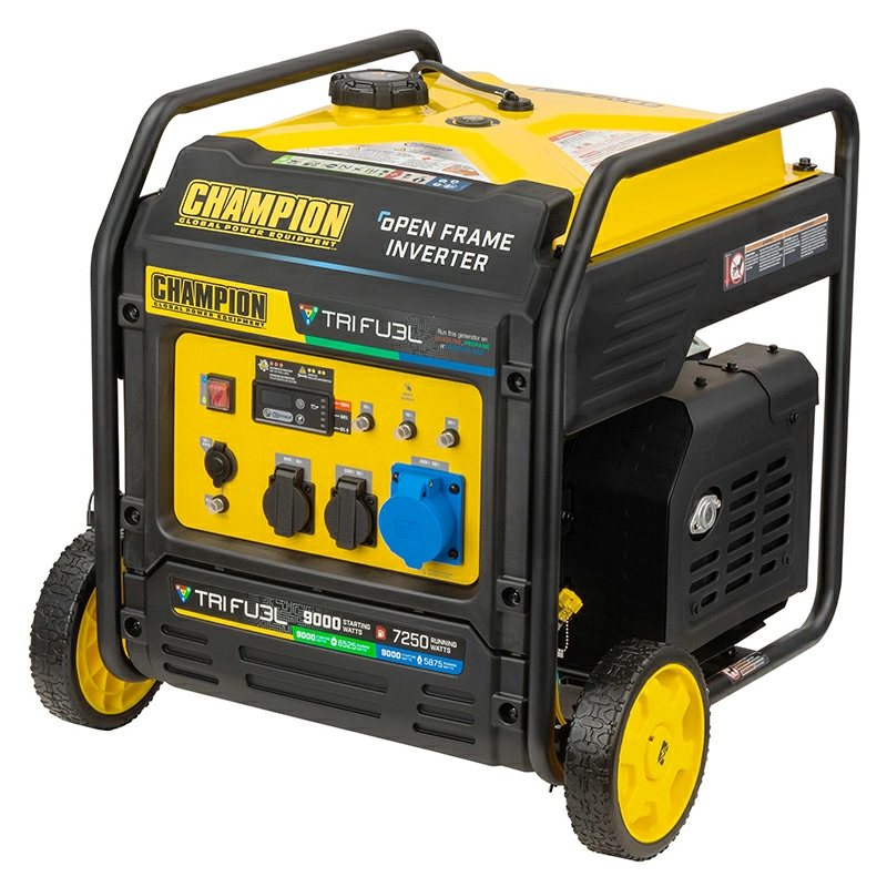 Газовий генератор CHAMPION C9000iE Tri Fuel (501176-UA)