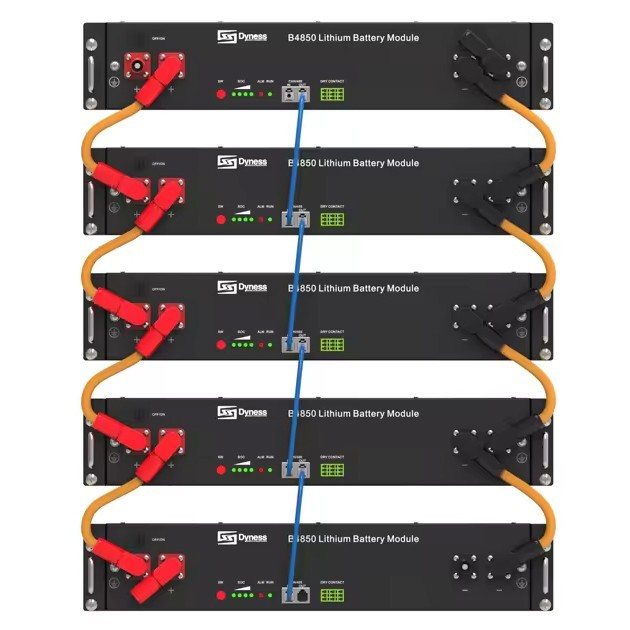 Акумулятор DYNESS B4850 LiFePO4 48V/50AH (2400W*h) (літій-залізо-фосфатний акумулятор для ДБЖ (UPS)) — фото 3