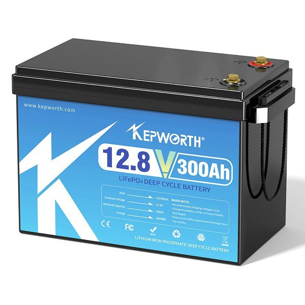 Акумулятор Kepworth LiFePO4 12V/300AH, 3840W*h (літій-залізо-фосфатний акумулятор для ДБЖ (UPS)) — фото 2