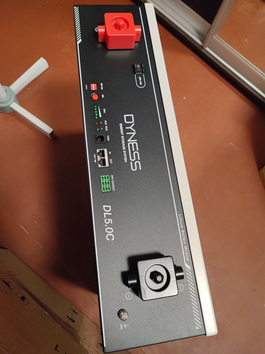 Акумулятор DYNESS DL5.0C, LiFePO4 51,2V/100AH (5120W*h) (літій-залізо-фосфатний акумулятор для ДБЖ (UPS)) — фото 4