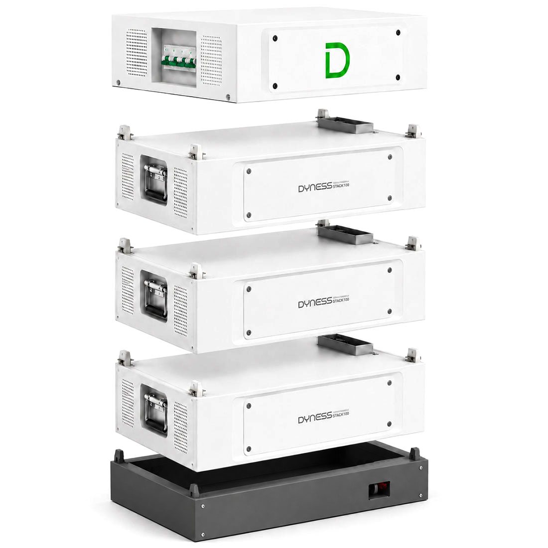 Акумулятор DYNESS STACK100 S51100 LiFePO4 51.2V/100AH (5120W*h) (High-voltage, літій-залізо-фосфатний акумулятор для ДБЖ (UPS)) — фото 2
