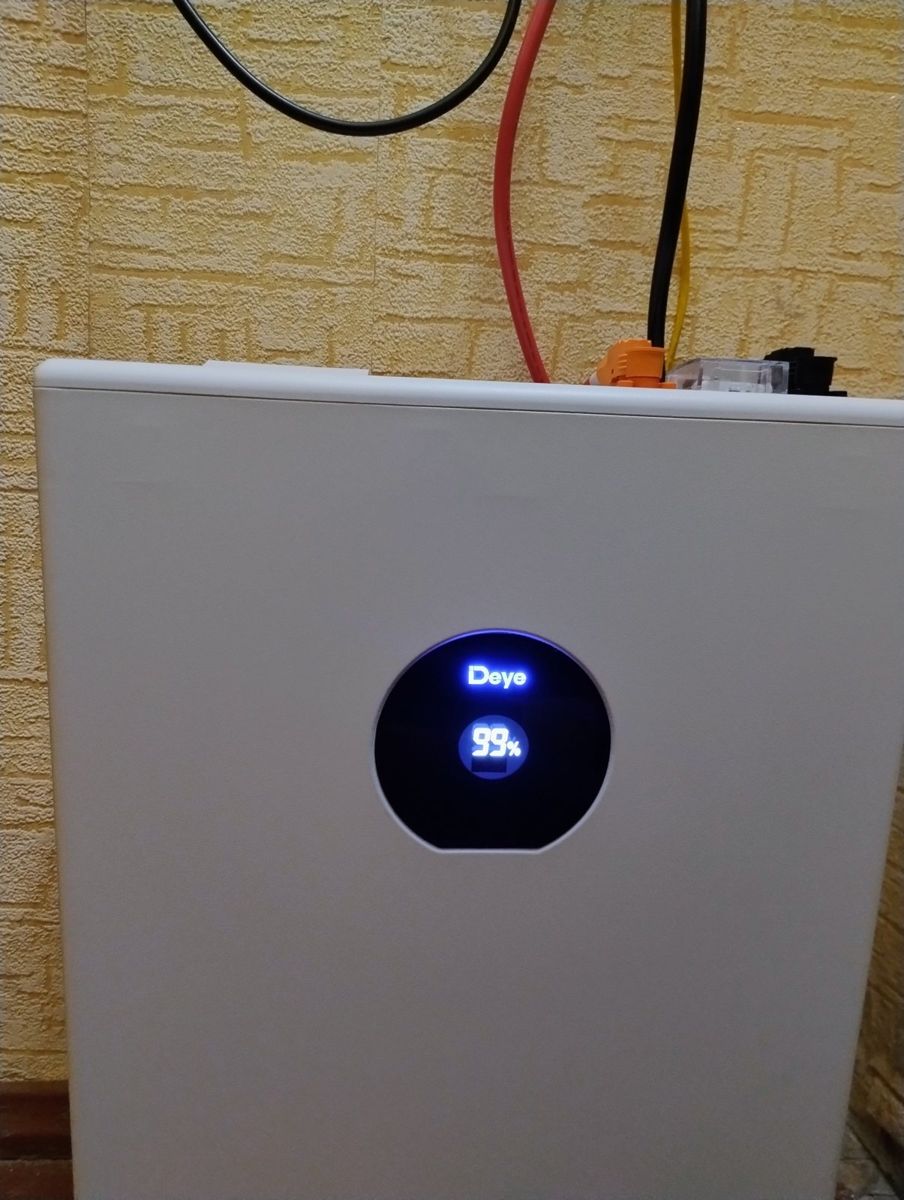 Акумулятор Deye SE-F5 Pro-C LiFePO4 51.2V/100AH, 5120 W*h (з дисплеєм) (літій-залізо-фосфатний акумулятор для ДБЖ (UPS) — фото 7