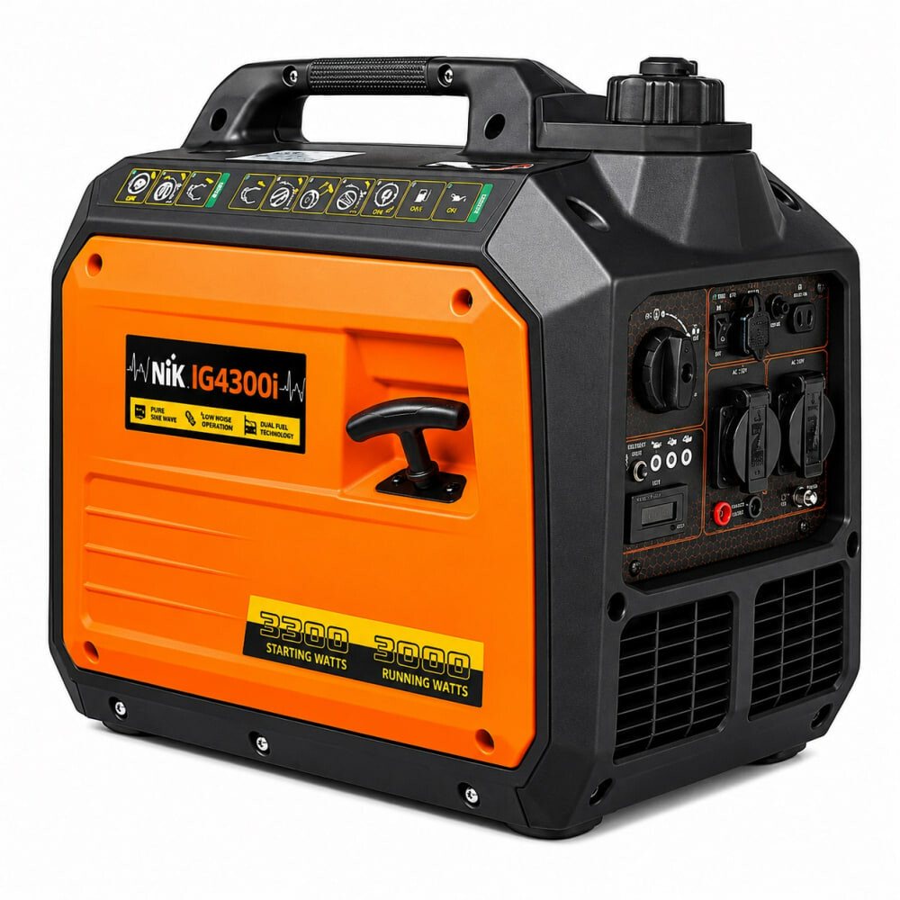 Інверторний генератор NiK IG 4300i