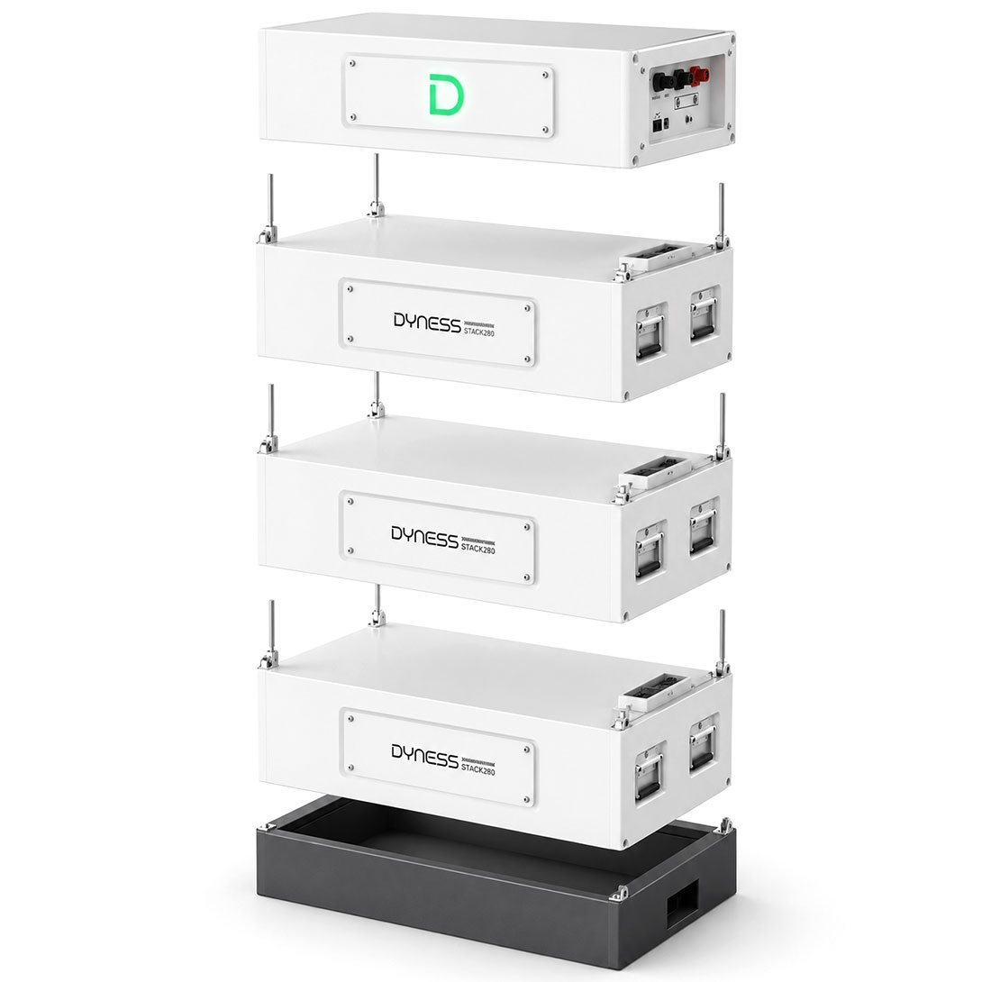 Акумулятор DYNESS STACK280 S51280 LiFePO4 51.2V/280AH (14336W*h) (High-voltage, літій-залізо-фосфатний акумулятор для ДБЖ (UPS)) — фото 5
