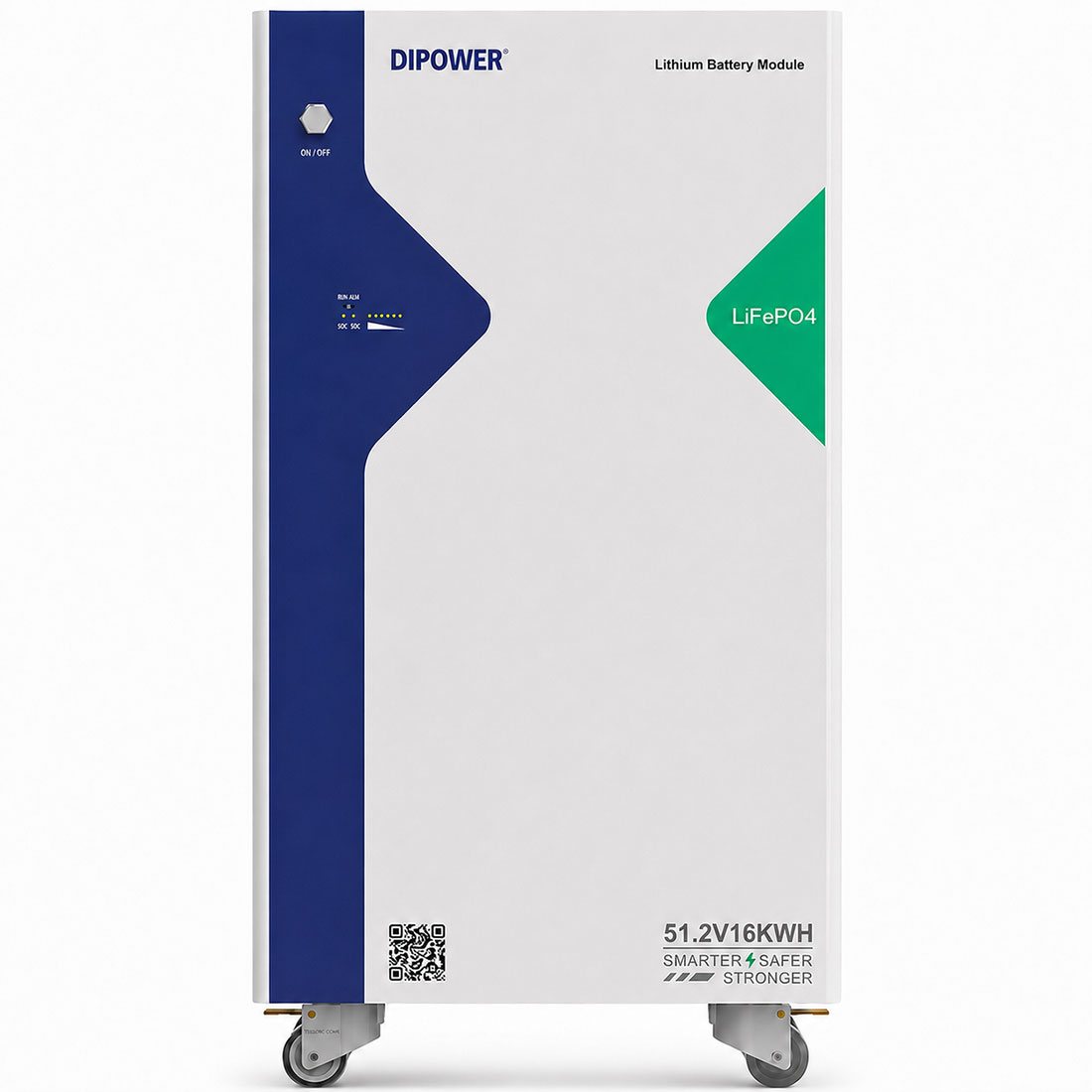 Акумулятор Dipower DGR LiFePO4 51,2V/314AH, 16070W*h (літій-залізо-фосфатний акумулятор для ДБЖ (UPS)) — общий вид