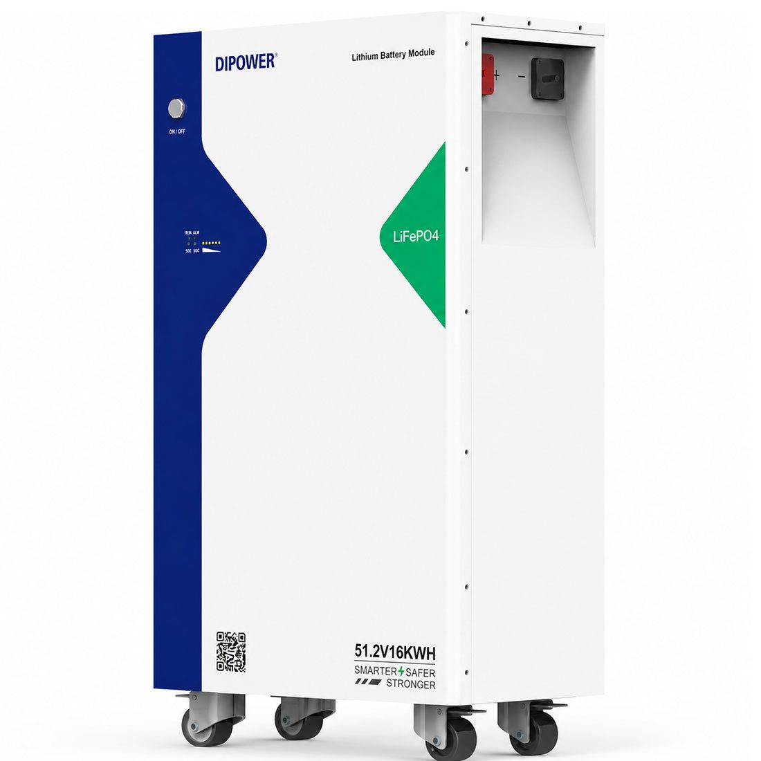Акумулятор Dipower DGR LiFePO4 51,2V/314AH, 16070W*h (літій-залізо-фосфатний акумулятор для ДБЖ (UPS)) — фото 2