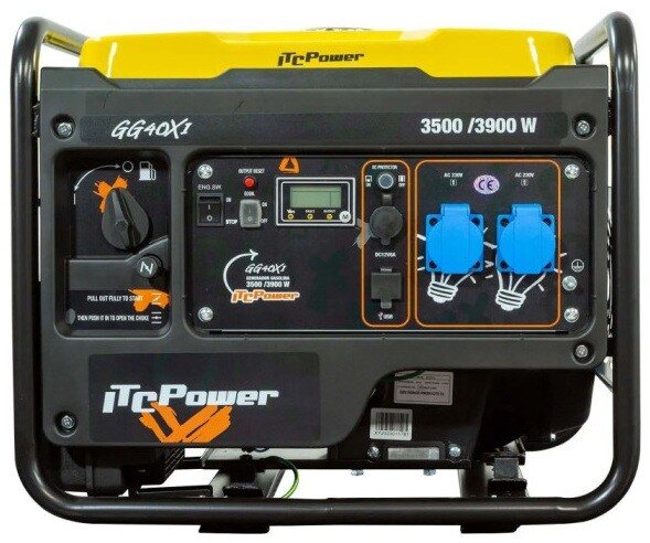Генератор інверторний ITC Power GG40XI (6839098) без електростарту — фото 3