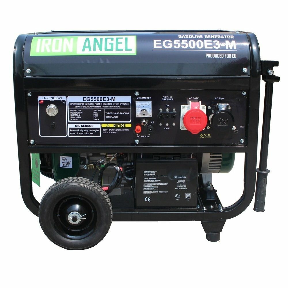 Генератор Iron Angel EG 5500 E3-M